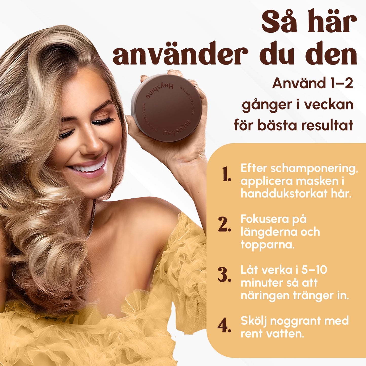 Reparer Hårmaske